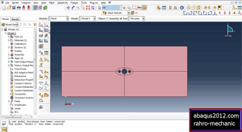 آموزش تحلیل تمرکز تنش در ورق های سورخ دار در نرم افزار آباکوس